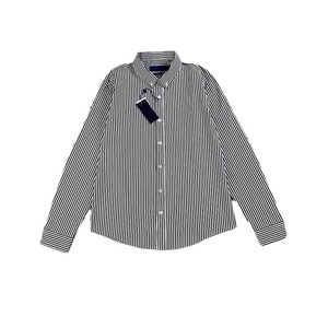 Camicia Casual da Uomo a Maniche Lunghe in Misto Cotone con Logo RL a Righe, Ricamo sul Colletto, per <span class=keywords><strong>Commercio</strong></span> Estero, Autunnale, Transfrontaliero - Product Image 5
