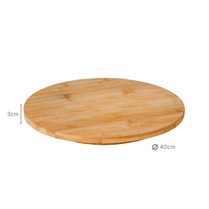 Planche à découper carrée en bambou de qualité alimentaire avec poignée, planche de cuisine durable, épaisseur 2,0 cm, marque <span class=keywords><strong>Rewood</strong></span> - Product Image 5