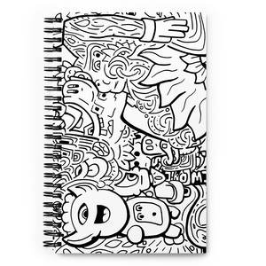 # Cuaderno Espiral de 43 Páginas con Diseño de Punta de Dedo para Arte y Creatividad, Tarot Witch Point - Product Image 3