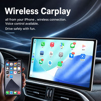 Reproductor Multimedia para Auto de 13 Pulgadas con Linux 5.4, CarPlay Inalámbrico, Android Auto, Sistema de Infoentretenimiento Universal para Auto, Radio para Auto