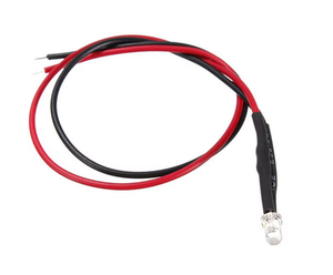 DC 12V Prewired Led 5MM Pré Wired Led Diodo Lâmpada 20cm Prewired Emitindo Diodos - Product Image 1