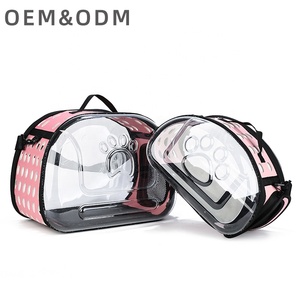 Küçük orta kediler için kedi köpek taşıma çantası yavru çanta köpek seyahat çantaları giden yumuşak-evcil hayvan taşıma çantası - Product Image 1