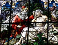 Panel de Privacidad de Vidrio Sólido con Diseño de Retrato, Resistente al Agua, Vidrio Artístico Decorativo de Tamaño Personalizado para Iglesia, Hotel, Villa o Eventos