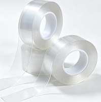 Ruban Adhésif Transparent Ultra Résistant en Acrylique Nano Réutilisable Double Face Amovible