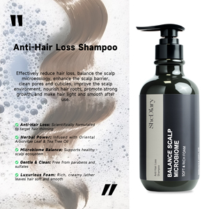 Champú en crema vegana suave, <span class=keywords><strong>bloqueador</strong></span> de DHT para el crecimiento del cabello, cuidado del cuero cabelludo, fortalecimiento de los folículos, tratamiento anticaída para adelgazar - Product Image 3