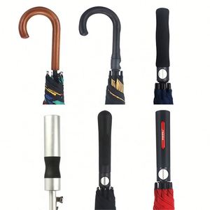 Paraguas de Golf Grande de Doble Toldo Recto 190T con Logotipo Personalizado Impreso en Serigrafía, Apertura Automática - Negro Rojo Gris Promoción - Product Image 3