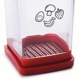 Hachoir de cuisine manuel à poussoir pour fruits et légumes, coupe-légumes rapide, lames en acier inoxydable, écologique et facile à utiliser - Product Image 4