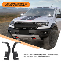 Support de montage pour éclairage LED sur charnière de capot moteur, installation facile, pour Ford Ranger 2018-2022