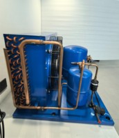 Compresseur de réfrigération et unité de condensation pour chambre froide MT/MTZ80 7HP R404A Maneurop