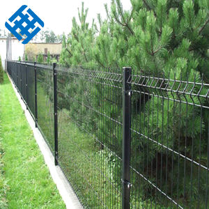 Aangepaste 3d Gaas Tuinieren Hek Panelen Buiten Pvc Gelaste Draad Hekwerk Gebruikt Voor Territoriale Boundars - Product Image 3