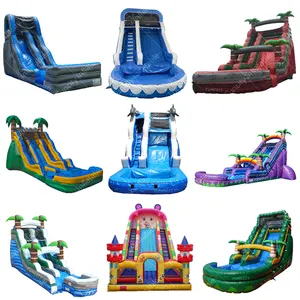 2022 New Big Water Inflatable Slide Inflatable Waterslide Kids Jumping Jungle Slide Inflatable Water Slide