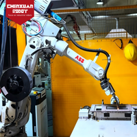 Robot de soudage 6 axes économique, unité multi-angles stable pour poste de travail de soudage automatique de l'acier et de l'acier inoxydable