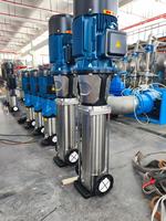 Pompe centrifuge verticale multi-étages électrique en acier inoxydable CDLF de haute qualité pour surpression d'eau – Ensemble complet