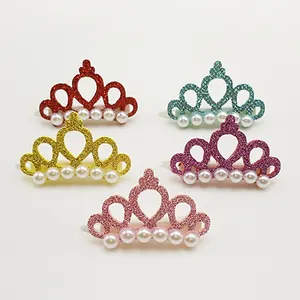 New style factory wholesale cute custom hair pet accessories dog hair clip