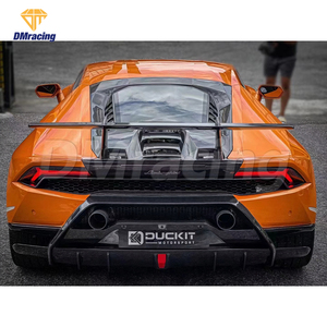 Pare-chocs arrière en Fiber de carbone sèche de Style Lp640 <span class=keywords><strong>Performante</strong></span> pour Lamborghini <span class=keywords><strong>Huracan</strong></span> LP610 LP580 Kit de carrosserie - Product Image 4