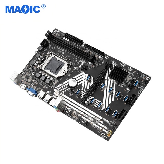 Computer Hardware Software Motherboard USB 3.0 SATA DDR4 PCIE 16x B250s LGA 1151 Computer Gigabyte Motherboard PC