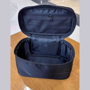 Canvas Oval Makeup <b>Storage</b> <b>Bag</b> Cotton Cosmetic <b>Storage</b> <b>Bags</b> <b>Large</b> Size Custom Durable Cosmetic Toiletry <b>Bag</b> for Women Men Travel - Product Image 3