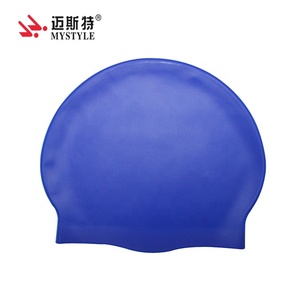 Casquette de bain professionnelle en silicone, chapeau de natation de couleur unie et vierge, style <span class=keywords><strong>Mystyle</strong></span>, fournisseur en chine, nouvelle collection été - Product Image 1