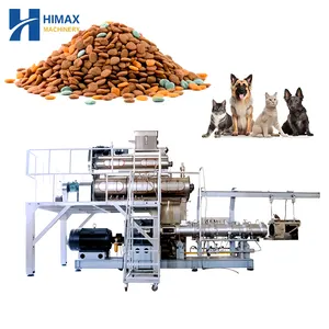 Fully Automatic dog food making machinery Dry pet food production line Dog Food Pellet Processing Plant