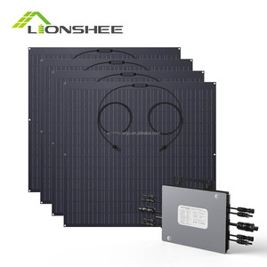 ระบบโซลาร์เซลล์ระเบียง 800W 1600W 2000W |   แผงโซลาร์เซลล์แบบยืดหยุ่น 2 ชิ้น 4 ชิ้น 240 วัตต์ 0.8 กิโลวัตต์ 1.6 กิโลวัตต์ 2 กิโลวัตต์ ชุดโซลาร์เซลล์แบบเชื่อมต่อกับระบบไฟฟ้า LS-240W - Product Image 4
