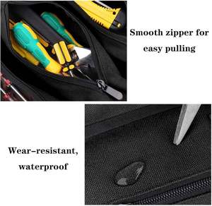 Free sample Storage Heavy Duty Portable Polyester <b>Tool</b> <b>Roll</b> Bag Hardware <b>Tool</b> Kit Folding <b>Tool</b> Bag Car Hardware Kit - Product Image 3