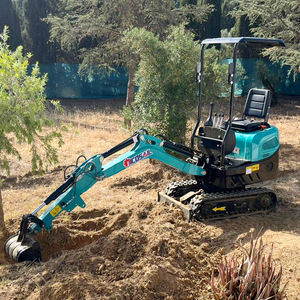 Minigraafmachine met Kubota-motor EPA/Euro 5, gesloten cabine, grote arm, zijdelingse zwenkchassis, telescopische kantelbak, sloophamer - Product Image 4