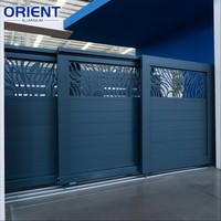 Gerbang Ayun Aluminium Desain Privasi Pintu Gerbang Aluminium Sistem Tahan Air Profil Aluminium Kit Gerbang Aluminium untuk Dijual