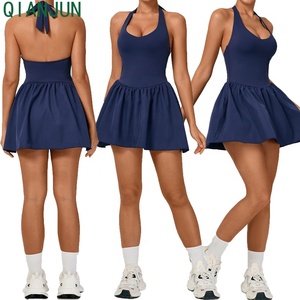 Nouveautés Vêtements de sport Robe une pièce Fitness Jupe de tennis yoga Vêtements de golf Robe de tennis en cours d'exécution - Product Image 1