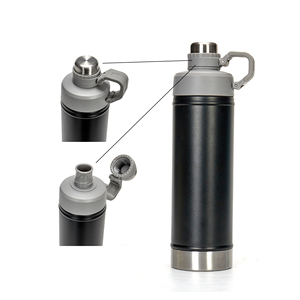Hot and Cold Stainless Steel Water Bottle Personalized <b>Insulated</b> Stainless Steel Water Filter Bottle - Product Image 2