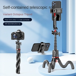 Neuerscheinung C03 Teleskop-Handy-Selfie-Stick Stativ Drehbares Faltbares Design Kabellose Fernbedienung für Videoaufnahmen Vlogging - Product Image 6