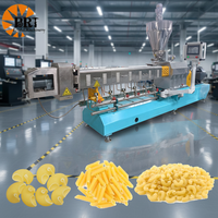 Machine extrudeuse de macaroni électrique automatique de 200 kg/h, ligne de production industrielle de pâtes et de spaghetti à grande échelle