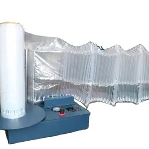 Máquina de embalagem protetora bolha de ar, rolo de coluna embalador