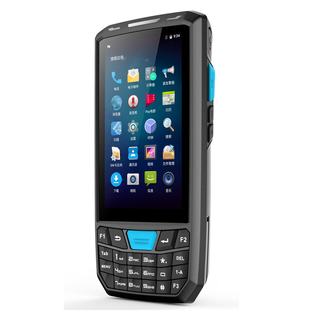 Handheld PDA Android Terminal with 1D/2D Barcode Scanner 4G WiFi BT GPS Camera IP65 Sealing-USB & COM Interface in Stock