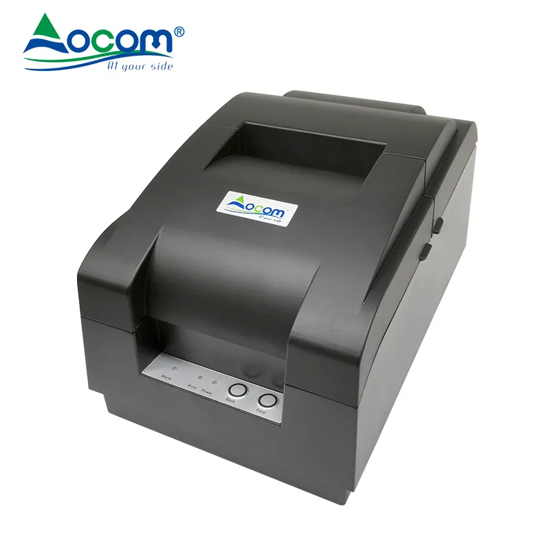 Новое обновление OCOM Настольный 76 мм многослойный бумажный ударный принтер чековый принтер для системы Pos набор