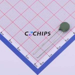 Termistor NTC SCK08053MSY, Componente de Montaje en Orificio (THT), P=5mm, Resistencia de 5 Ohmios, 1.8W, 1A - Product Image 2