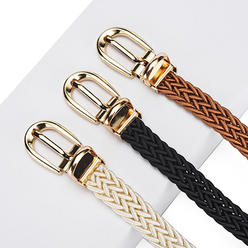 2024 New Products CM Wide Women's Polyester Rope Weave Dress