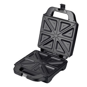 Gril électrique numérique à 4 tranches en acier inoxydable pour décoration, contrôle de la température et du temps, revêtement antiadhésif pour un usage domestique facile. - Product Image 5