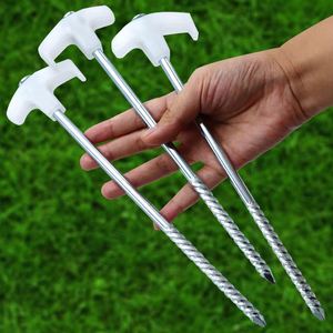 Muestra Gratis: Estaca de Acero Fluorescente Resistente al Viento para Tiendas de Campaña, Camping, Jardín, Senderismo y Picnic - Product Image 3