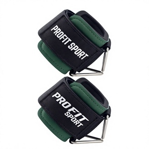 Sangles de poignet robustes à anneau en D, réglables, pour l'entraînement musculaire et les exercices de gym - Product Image 1