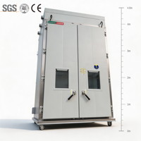 Chambre d'essai au sel grande capacité, machine de test de corrosion pour cycles d'humidification et de séchage, équipement de laboratoire