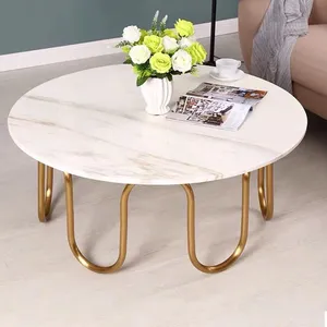 Living room furniture hot sale new design sintered stone or marble coffee table