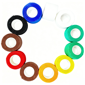 Bande auto-adhésive de 2,5 cm pour les blessures aux doigts, les entorses, les coupures et la protection contre les ampoules, enveloppe cohésive - Product Image 1