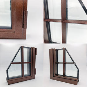 Porta Francese in Acciaio 61*96 Pollici per Appartamenti Americani, Vetro Temperato a Doppio Strato 5/8\", Profili Senza Ponte Termico per Esterni e Hotel - Product Image 3