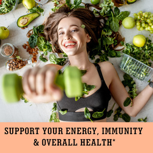 Poudre OEM en gros de qualité supérieure pour le métabolisme et l'immunité, favorisant la concentration et stimulant le métabolisme, soutien immunitaire personnalisé avec saveur citron-lime - Product Image 5