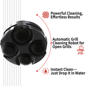 Robot de <span class=keywords><strong>nettoyage</strong></span> de <span class=keywords><strong>barbecue</strong></span> électrique, brosse automatique pour <span class=keywords><strong>barbecue</strong></span> <span class=keywords><strong>Weber</strong></span> Nexgrill, outil de <span class=keywords><strong>nettoyage</strong></span> de <span class=keywords><strong>barbecue</strong></span> extérieur - Product Image 4