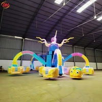 Nouvelle Conception Manège Poulpe Volant pour Parc d'Attractions, Machine de Jeu Rotative Poulpe pour Centre Commercial