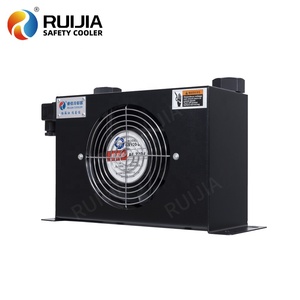 Échangeur <span class=keywords><strong>de</strong></span> chaleur <span class=keywords><strong>à</strong></span> ailettes en aluminium OEM, commande minimum d'une pièce, réservoir d'huile hydraulique avec couvercle, kit <span class=keywords><strong>de</strong></span> refroidisseur d'huile avec ventilateur 12V - Product Image 4