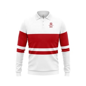 Comfy Breathable Plus Size School <strong>Leaver</strong> Rugby Jersey Jumper Long Sleeve Traditional Stripe for <strong>Shirt</strong> for Men Spandex/Cotton - Product Image 3