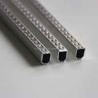 Barres d'espacement en alliage d'aluminium pour vitrage double, accessoires pour fenêtres
