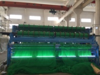 Machine à fileter les filets de pêche automatique Longlongsheng, 14 jauges, en nylon, sans nœuds, capacité 500 kg/24h, 380V, 7,5 kW, 1200MD, garantie 1 an